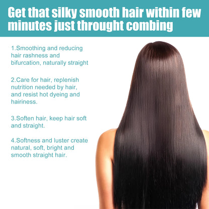 Keratin Correction Straight Hair Cream Repair Damag Hair Improve Hair Quality Soften Hair Prevent Dry Frizzy Hair Care Product