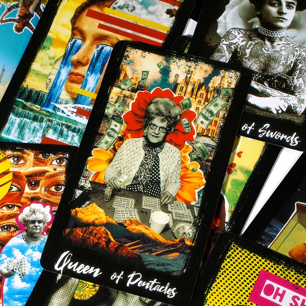 The Bad Ass Tarot Deck 78 Cards Deck Fortune Telling Game Divination Tools For Beginners