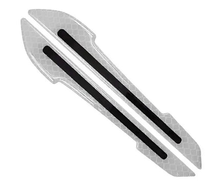 Reflective Stickers Warning Strip Tape Traceless Protective Car Sticker Warn on Car Rearview Mirror Exterior Auto Accessories