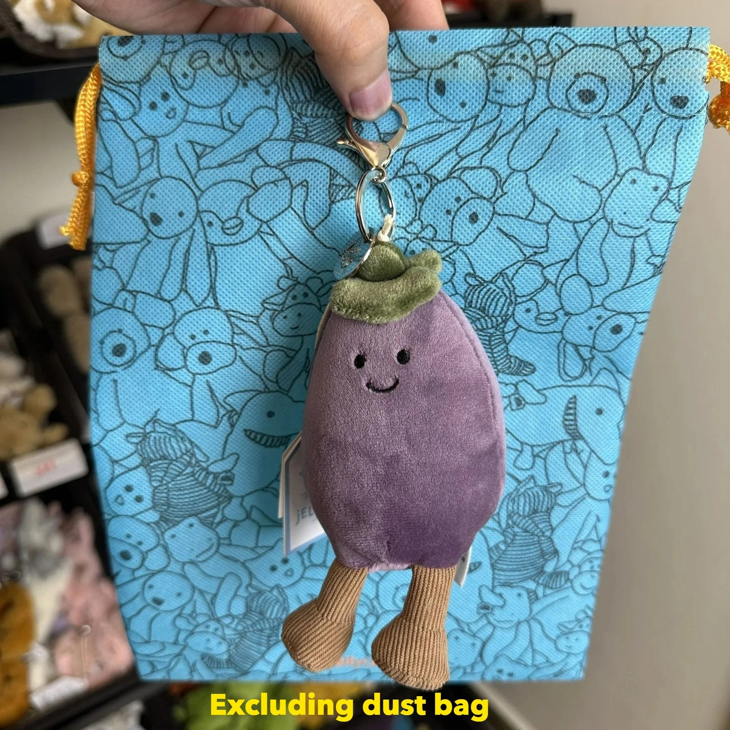 JC Hot Bag Cute Plush Toy label cute girl bag charm plush toy keychain Kawaii plush toy perfect as a birthday  Limited New Gift
