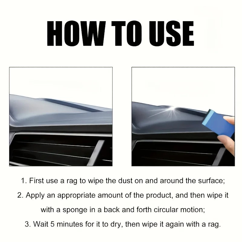 1 Piece of 50g Premium Tire Renewal Wax, Continuous Shine Wheel Polish Restorer, Protective Agent, Can Prevent Car Tires from Aging and Cracking
