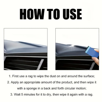 1 Piece of 50g Premium Tire Renewal Wax, Continuous Shine Wheel Polish Restorer, Protective Agent, Can Prevent Car Tires from Aging and Cracking