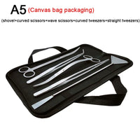 5 pcs set canvas bag 1