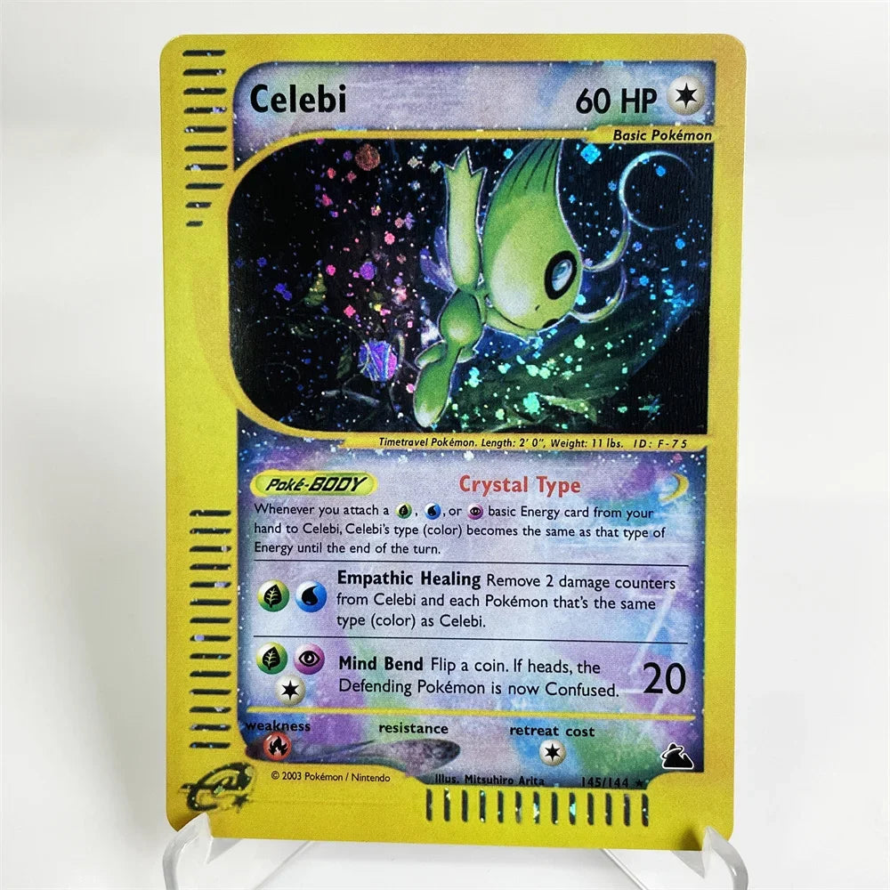 Holographic PKM Collection Cards PTCG Proxy Card Blue Core Paper Card Kids PKM Charizard/Dragonite/Umbreon