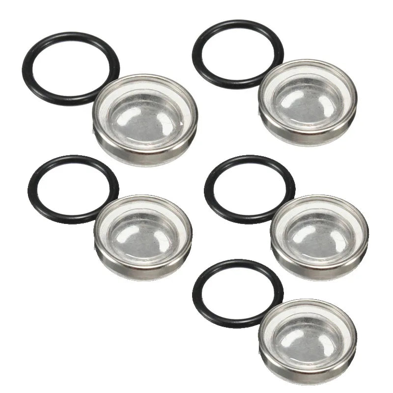 18mm/14mm/12mm/10mm Master Brake Cylinder Reservoir Sight Glass Motorcycle Dirt Bike Gasket