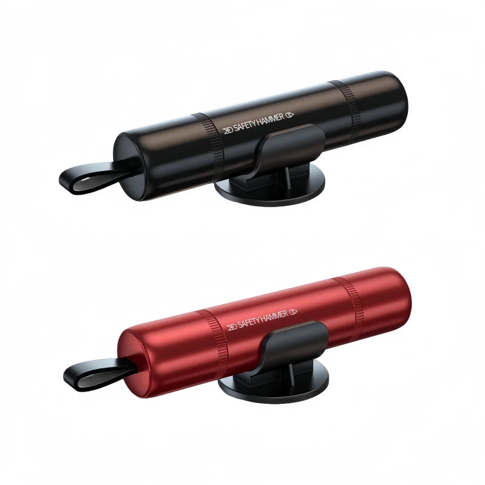 2025 New Window Breaker Seatbelt Cutter Car Gadgets Vehicle Escape Tool Safe Hammer Glass Breaker Life-Saving Emergency Artifact