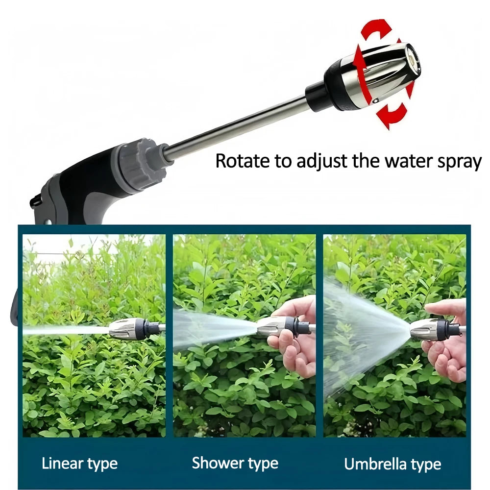 1 Pack High Pressure Spray Water Gun Garden Watering Hose Nozzle Sprinkler Car Washing Gun Car Cleaning Washing Tools