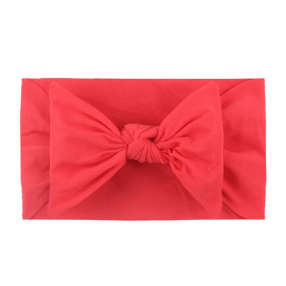 Baby Headband Girls Headwear Hair Accessory Bow Knot Bandage Infant Newborn Toddlers Clothes Kids Rabbit Ear Photo Props