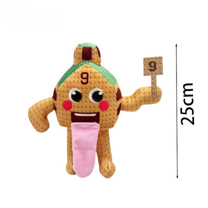 NEW Steal A Brainrot Esok Sekolah Plush Sammy Jandel Strawberry Elephant Plushie No. 67 Stuffed Doll Toy Fans Christmas Gift