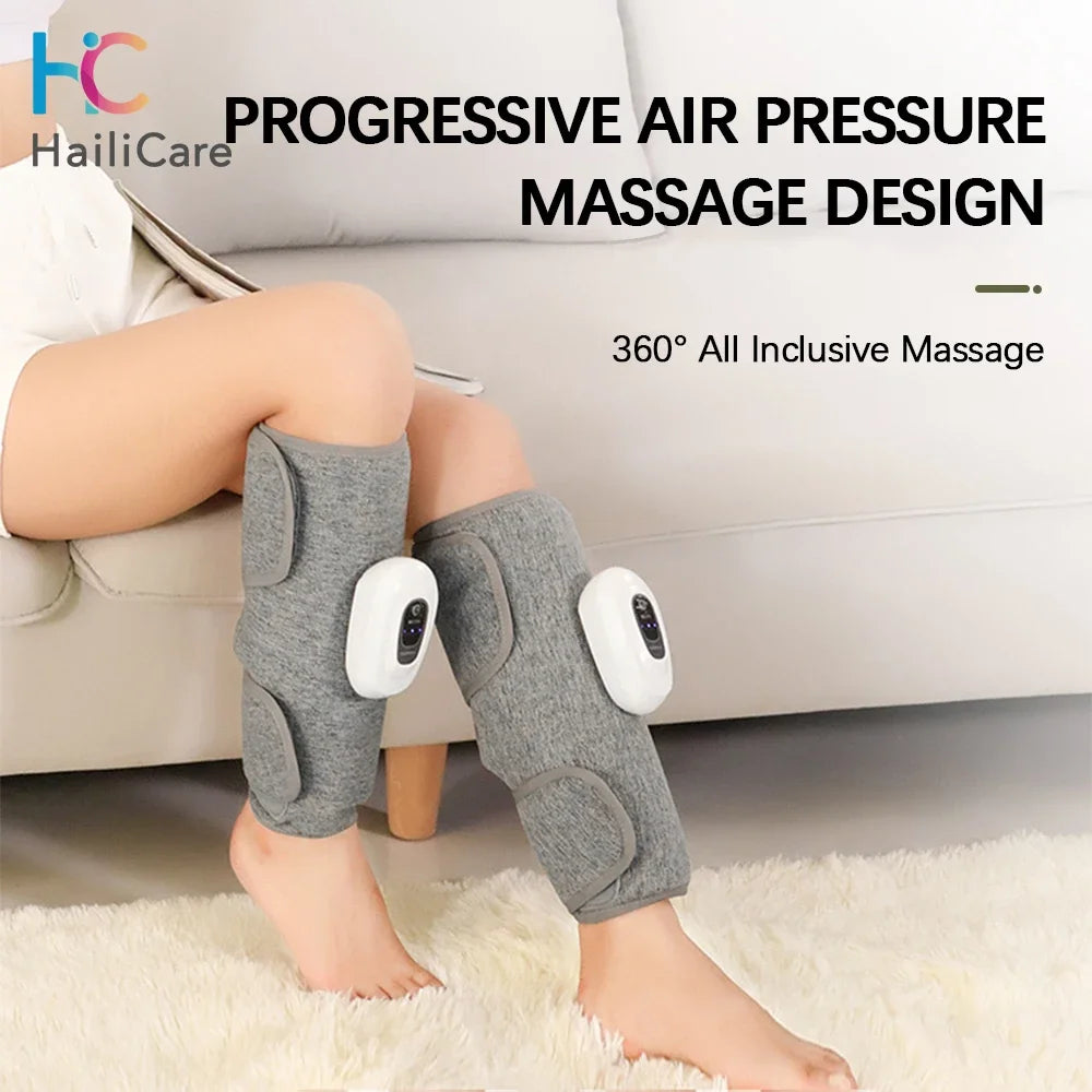 1/2 pcs Electric Leg Massager Wireless 360° Air Compression Leg Calf Massage Air Pressure Calf Massager Relax Leg Muscle