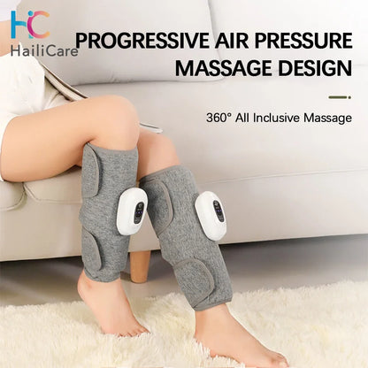 1/2 pcs Electric Leg Massager Wireless 360° Air Compression Leg Calf Massage Air Pressure Calf Massager Relax Leg Muscle