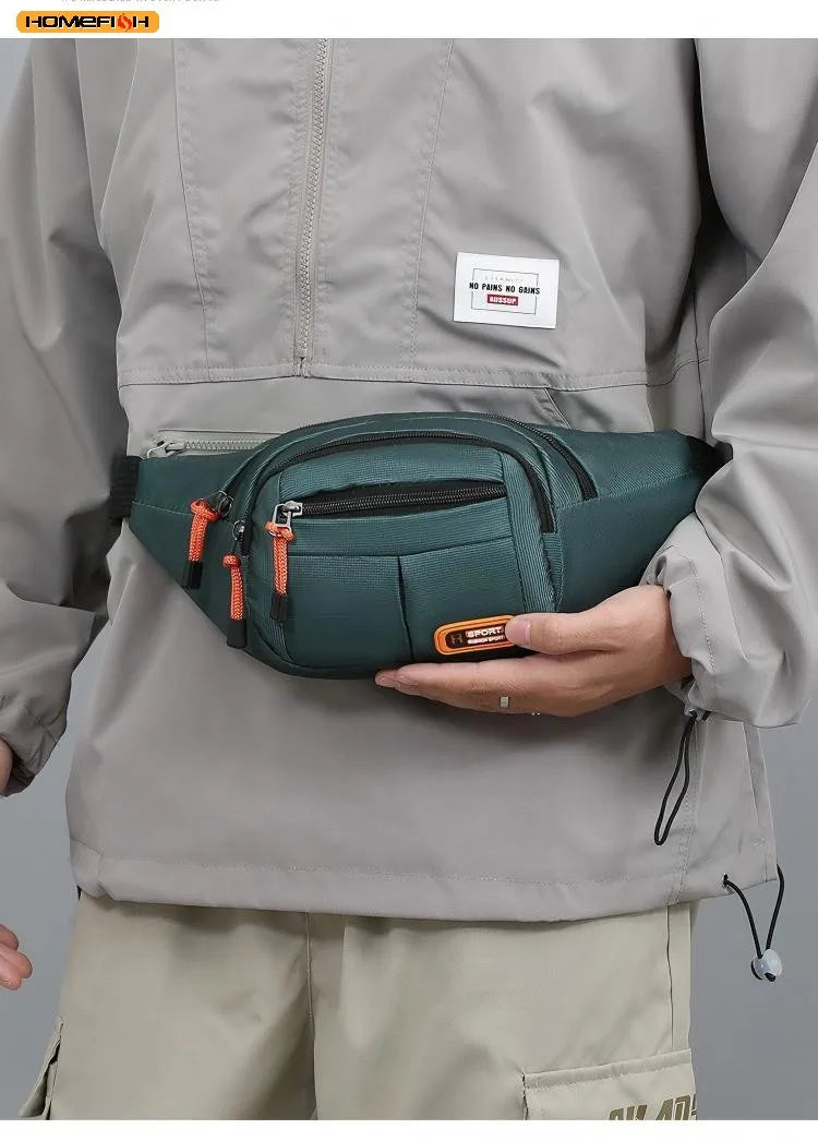 HOMEFISH Mobile Waist Bag For Men And Women Multifunctional Large Capacity Anti Splash Business Wear-resistant Construction Site