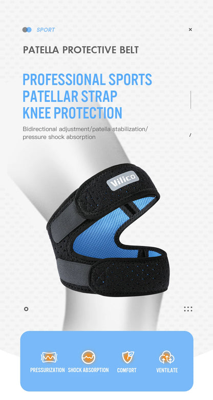 1Pcs Band Strap,Adjustable Iliotibial, Knee,Thigh, Hip & ITB Syndrome Compression Wrap Support,Breathable Patellar Tendonitis