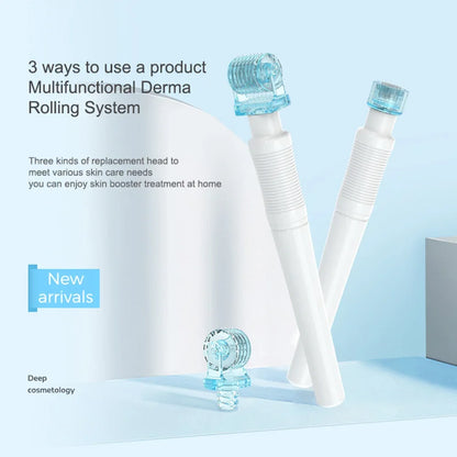 3in1 S1 Derma Roller Stamp Microneedle Dermastamp 49pin 64pin 112pin Replace Head Cartridge Tips Needle Beauty Skin Care 0.2mm
