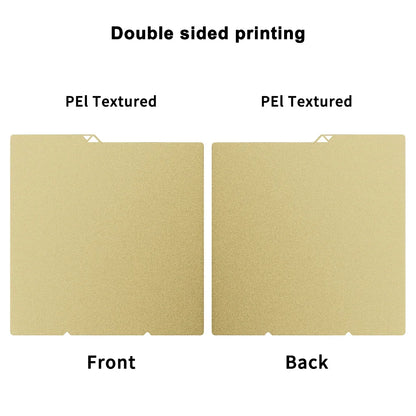 For Anycubic Kobra S1 Plate Pei Sheet 264x276mm Textured Kobra X Combo Build Plate Double Sided PEO PET Kobra S1C build Plate