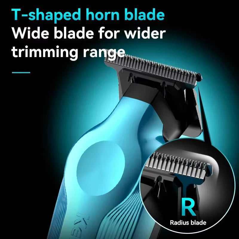 Kemei KM-1858 9000RPM 10W Hair Clipper,KM-264 Rechargeable Electric Trimmer,Original KM-T95 Shaver For Men Barber Clippers Kit