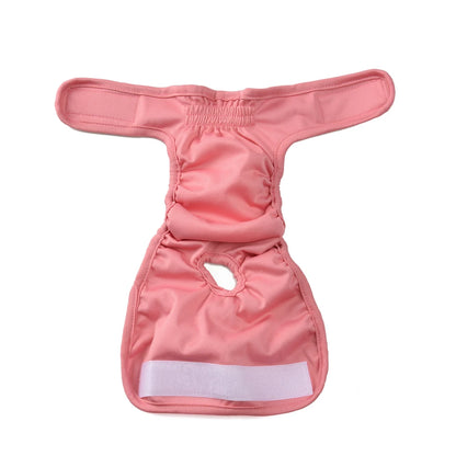 3Pcs Washable Female Dog Diapers Elastic Breathable Pet Nappies Reusable Pets Menstrual Period Panties For Small Medium Dogs Pug
