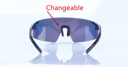 NRC Cycling Sunglasses 1lens UV400 TR90 Sports Bicycle Glasses MTB Mountain Bike Fishing Hiking Riding Eyewear for Men Women