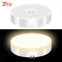2Pcs  Warm White