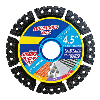 Angle Grinder Saw Blade Metal Heavy Duty Metal Cutting Wheel Effortless, Fast Precise Metal Cut Construction Site Durable