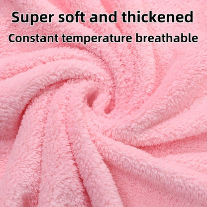 CuteCartoon Animals SoftCoral Velvet Absorbent Quick-Dry SimPle Style Bath Towel Daily Entertainment Dry