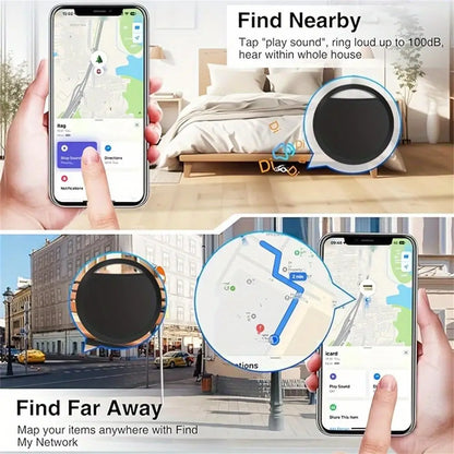 5-pack Smart Air tag(only IOS),Work with Apple Find My (iOS only), GPS Global positioning Smart tracker for key bag car wallet