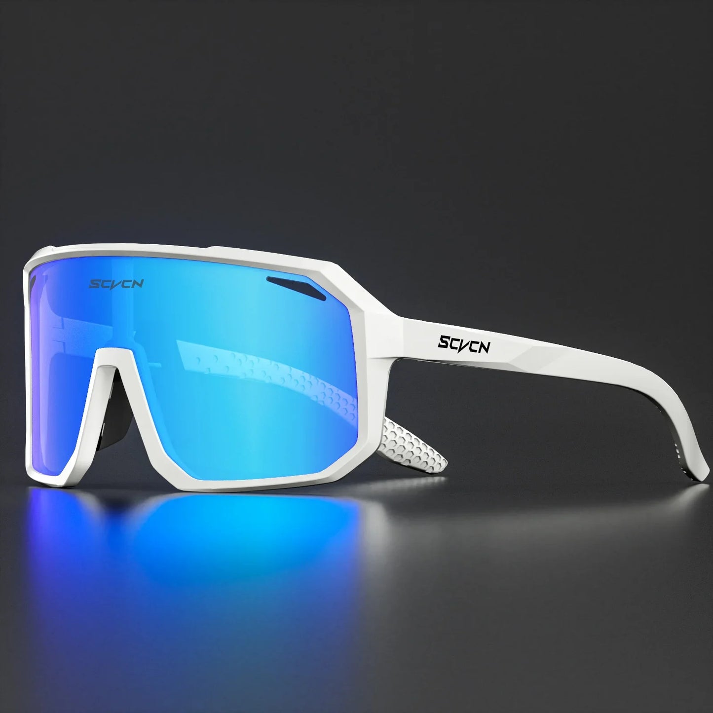 SCVCN New Sports Men UV400 Cycling Glasses Bike Sunglasses Outdoor Eyewear  MTB Bicycle Women Riding Hiking Goggles
