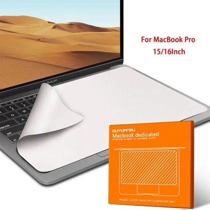 Screen Keyboard Protection Microfiber Liner Cleaning Cloth For MacBook Pro 13" 14" 15" 16"and MacBook Air 13"