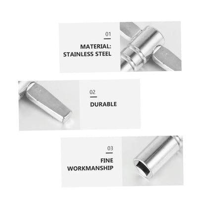 1PCS 5.5mm Universal Metal Standard Drum Keys – Durable Tuning Tool for Drummers, Essential Percussion Replacement Accessories
