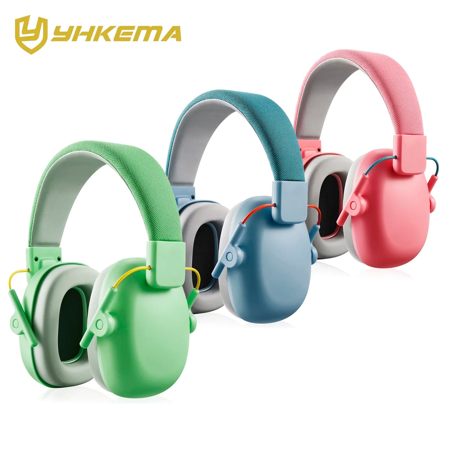 YHKEMA Kids Ear Protection Noise Cancelling Earmuff, SNR 27dB Hearing Protection with Portable Case for Autism,Children,Toddler