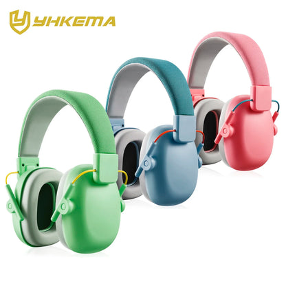 YHKEMA Kids Ear Protection Noise Cancelling Earmuff, SNR 27dB Hearing Protection with Portable Case for Autism,Children,Toddler