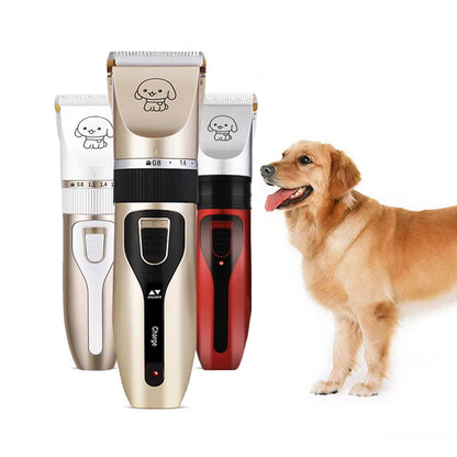 1PC Dog Clipper Pet/Cat/Rabbit Hair Clippers Grooming Haircut Professional Trimmer Shaver Set Pets Cordless Rechargeable