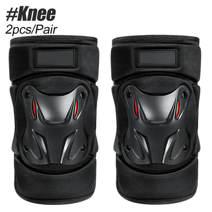 1Pair Motorcycle Riding Knee Pads,Motorcycle Protective Gear Knee Guards, Off-road, Motorcycle Riding Elbow Pads, Outdoor Sports