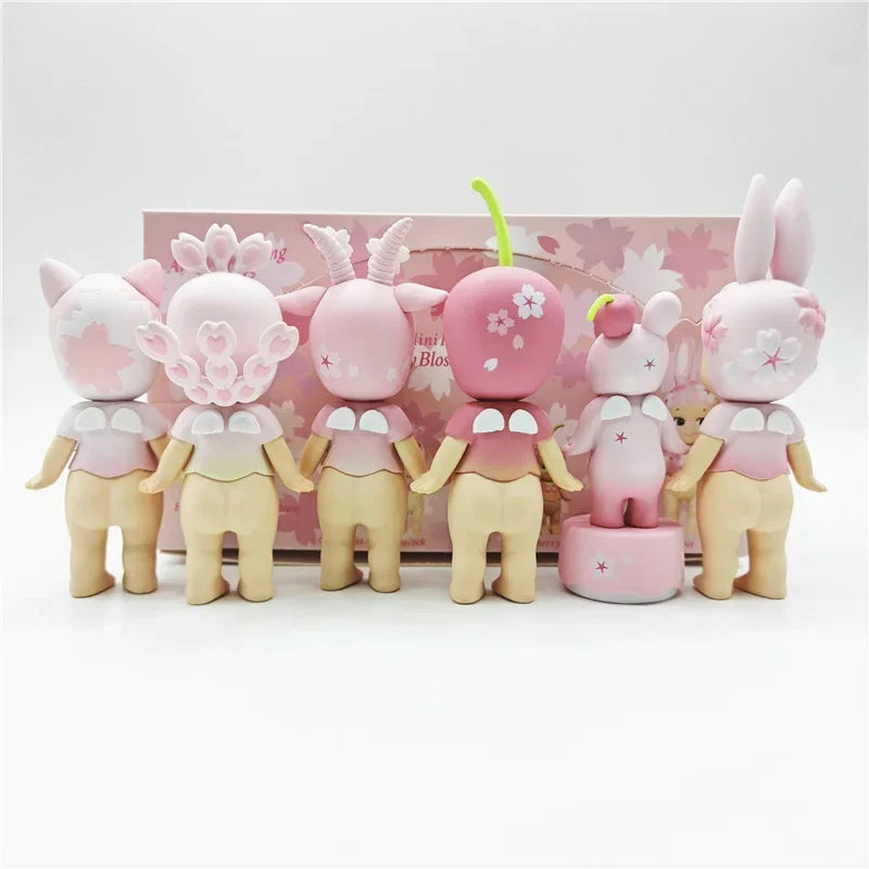 Sonny Angel Cherry Blossom Series Pink Blind Box Toys Anime Action Figure Model Original Ornament Children's Birthday Gifts