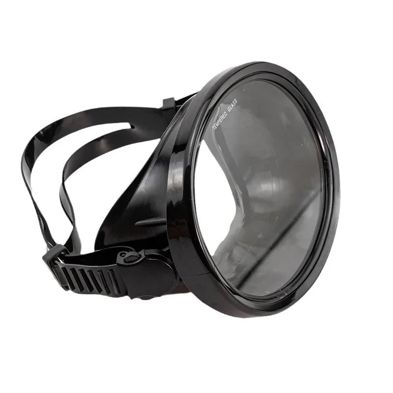 XIAOTREE   Fisherman's Goggles Tempered Glass Waterproof Snorkeling Goggles Adjustable Anti-Fog Diving Mask Freediving