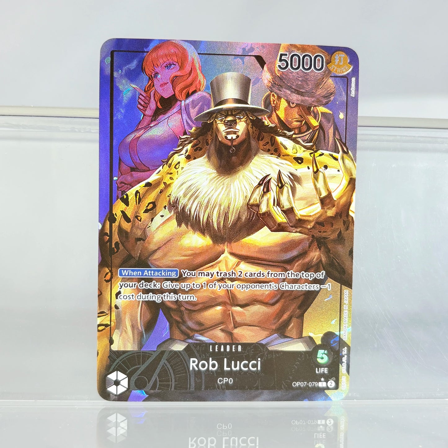 One Piece OPCG Anime Card English Version Monkey.D. Luffy Magellan Donquixote Doflamingo Game Anime Collection Proxy Cards toys