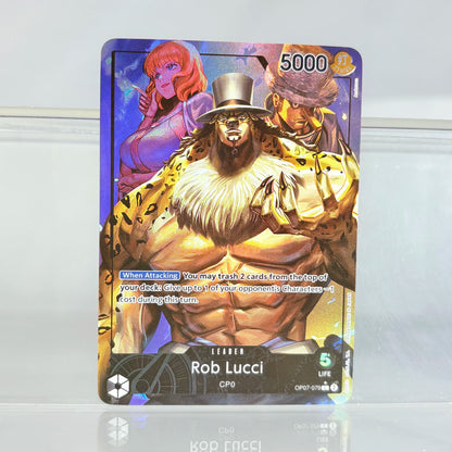 One Piece OPCG Anime Card English Version Monkey.D. Luffy Magellan Donquixote Doflamingo Game Anime Collection Proxy Cards toys