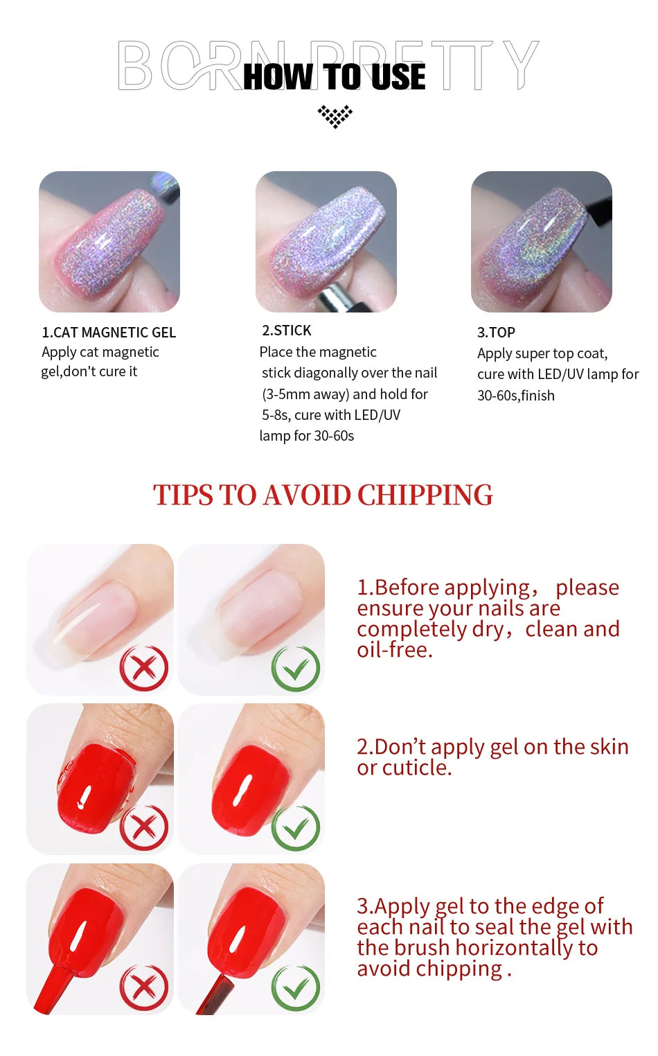 BORN PRETTY 117 Colors Cat Magnetic Gel Nail Polish 10ml Full Coverage Varnish Semi Permanent Super Gorgeous Nails Manicure