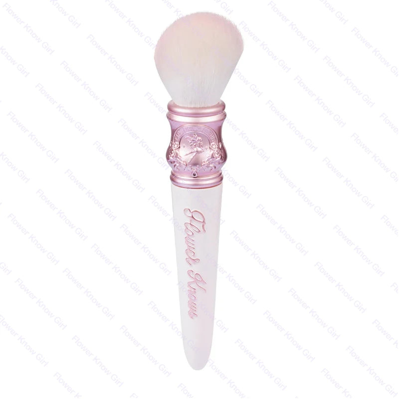 Flower Knows The Sweetie Bear Rounded Blush Brush  Loose Powder makeup Brushes