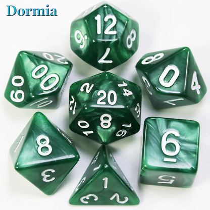 Custom Dice DND Marble Dice Various Colours Available And Beautiful Marble Effect Pearl Veins Effect For Party Roll Playing Game