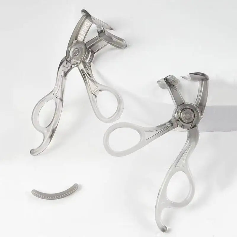 With Frameless Toothed Comb Eye Makeup Tool Professional Curling Tool Portable Wide-Angle Eyelash Clip Lasting Eyelash Curler