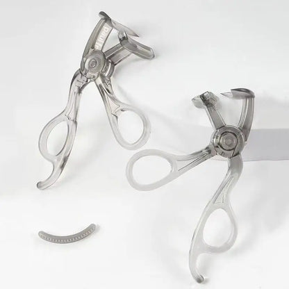 With Frameless Toothed Comb Eye Makeup Tool Professional Curling Tool Portable Wide-Angle Eyelash Clip Lasting Eyelash Curler