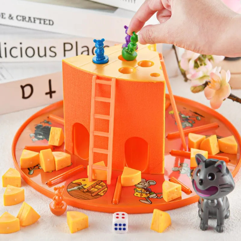 Cat and Mouse- Cake Cheese Board Game Parent-Child Interactive Toys for Kids Boys and Girls Entertainment party game toy for kid