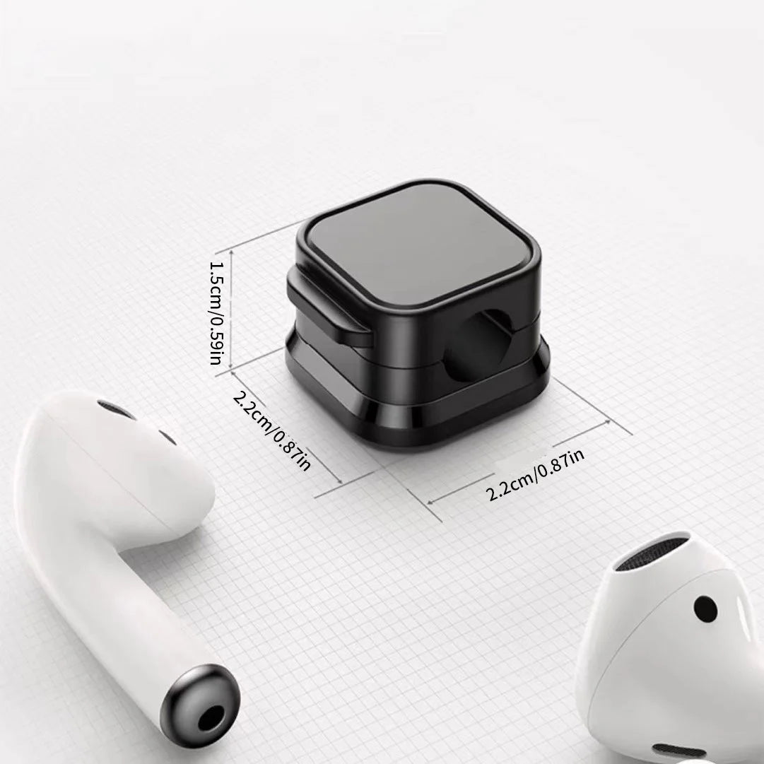 12/ 6PCS Magnetic Cable Clips Cable Smooth Adjustable Cord Holder Under Desk Cable Management Wire Keeper Cable Organizer