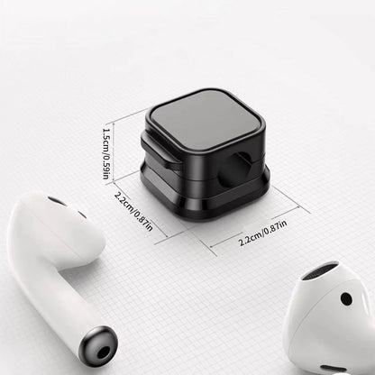 12/ 6PCS Magnetic Cable Clips Cable Smooth Adjustable Cord Holder Under Desk Cable Management Wire Keeper Cable Organizer