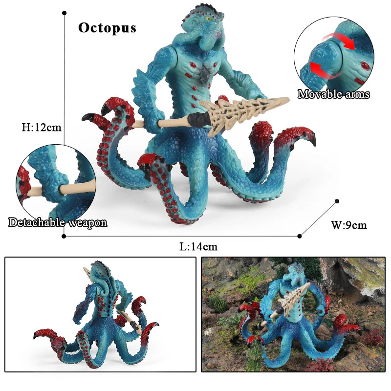 Oenux Simulation Dinosaur Dragon Turtles Fire Bull Orangutan Magma Golem Animal Model Action Figures Pvc Collection Kid Toy Gift