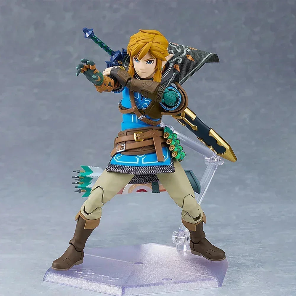 GSC Figma 626 Link Tears of The Kingdom Ver Limited Edition Action Figure In Stock Collectible Model Ornament Toys Birthday Gift