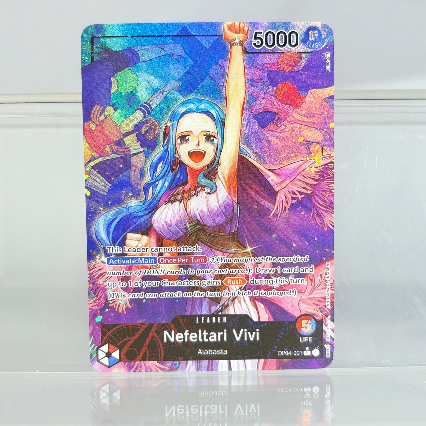 Anime One Piece OPCG English Leader Nami Law Ace Luffy Sabo Zoro Sanji Replica  Reiju Perona Game Collection Proxy Cards