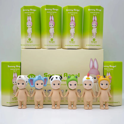 Sonny Angel Blind Box Toys Animal Series Ver.1 Anime Mini Action Figure Cute Doll Ornaments Collection Birthday Christmas Gifts