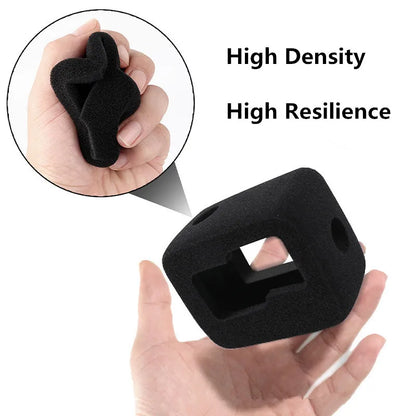 Windslayer for GoPro Hero 13 12 11 10 9 Mini Windshield Wind Foam Wind Noise Reduction Windproof Case for Go Pro Accessories